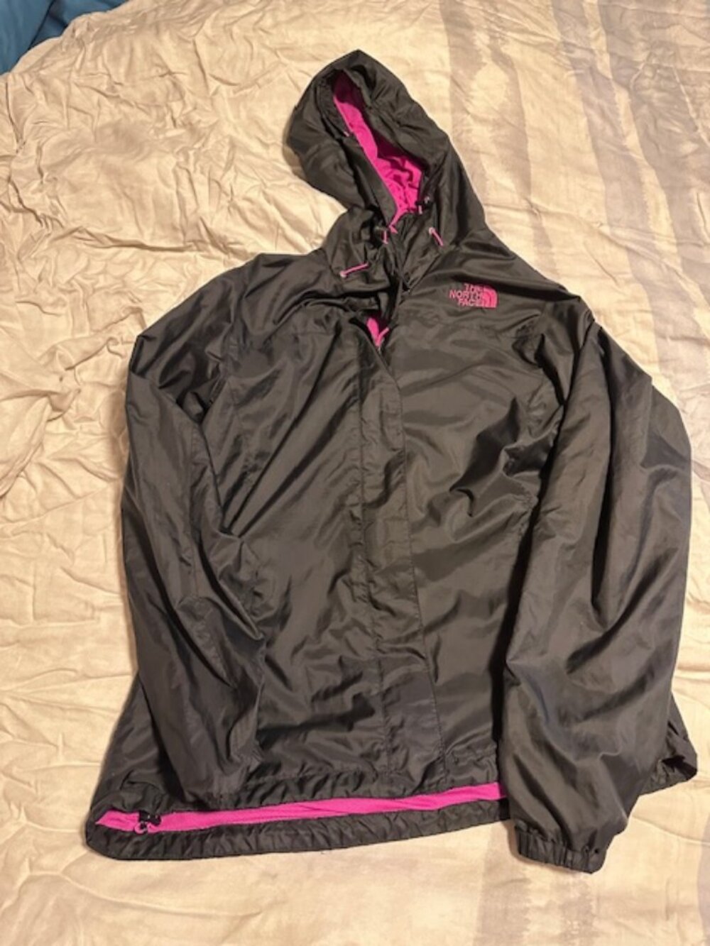 North Face medium womens rain jacket